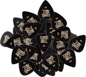 Ernie Ball Plectrums - Standard Celluloid Heavy Black - 12 stuks