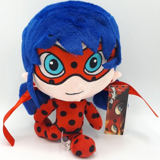 Peluche Miraculous Ladybug 27 cm pas cher 