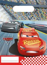 Cars 3 uitdeelzakjes, 6 stuks