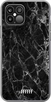 6F hoesje - geschikt voor iPhone 12 - Transparant TPU Case - Shattered Marble #ffffff