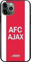 iPhone 11 Pro Hoesje TPU Case - AFC Ajax - met opdruk #ffffff