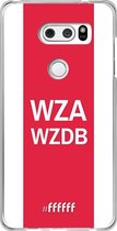 LG V30 (2017) Hoesje Transparant TPU Case - AFC Ajax - WZAWZDB #ffffff