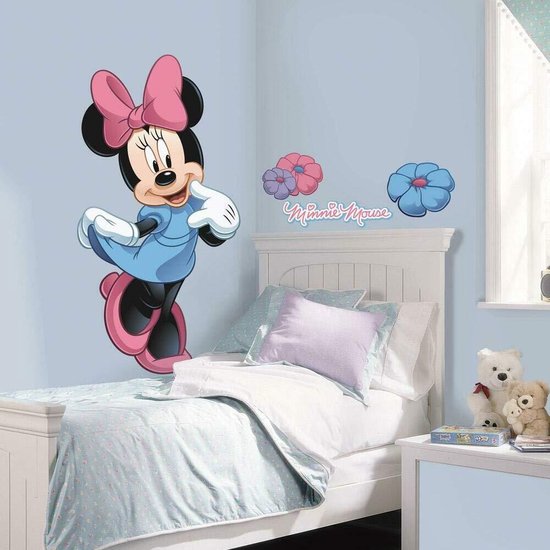 Colocataires Stickers Muraux Minnie Mouse Vinyle 8 Pièces