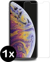 1 x Massuzi iPhone 12 Pro Max - Screenprotector - Glazen screen protector - Case Friendly - Transparant