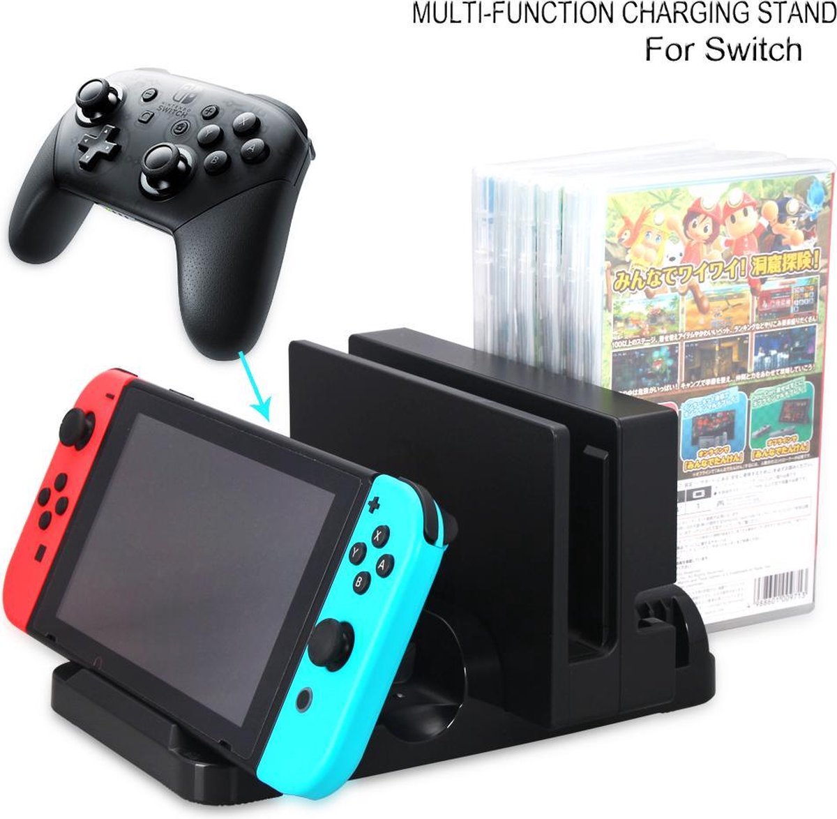Multifunctionele Oplaadstation Standaard voor Nintendo Switch | oplaadstation Nintendo Switch