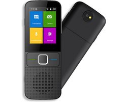 Vertaalcomputer - Muama - Zwart - 137+ Talen - Met Scherm - Lange Batterijduur