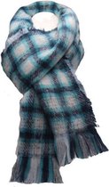 Warme Winter Sjaal Blue-White