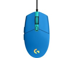 Logitech G203 LIGHTSYNC - Bedrade Gaming Muis - RGB verlichting - Blauw