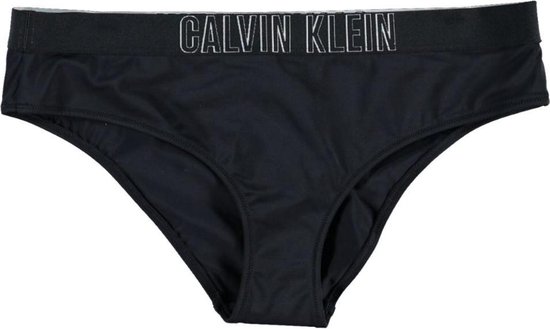 Om toevlucht te zoeken Lucky binden Calvin klein zwarte zwembroek hipster - dames - Maat M | bol.com