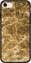 iPhone 7 Hoesje TPU Case - Gold Marble #ffffff