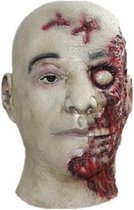 Witbaard Masker Acid Rubber Grijs/rood One-size