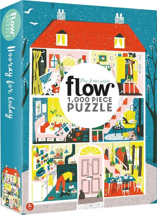 Overeenkomstig met kroon kaart Flow Magazine puzzel - Hooray for today - 1.000 stukjes | bol.com