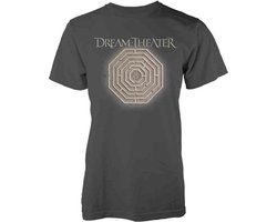 Dream Theater Heren Tshirt -S- Maze Grijs