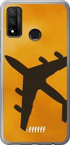 Huawei P Smart (2020) Hoesje Transparant TPU Case - Aeroplane #ffffff