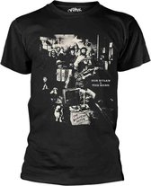 Bob Dylan Heren Tshirt -M- Bob Dylan & The Band Zwart