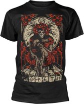 Opeth Heren Tshirt -M- Haxprocess Zwart