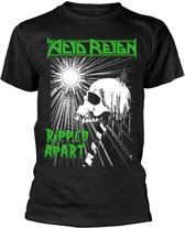Acid Reign Heren Tshirt -M- Ripped Apart Zwart