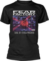 Fear Factory Heren Tshirt -S- Soul Of A New Machine Zwart