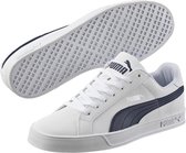 PUMA Smash Vulc Heren Sneakers - white-peacoat - Maat 41