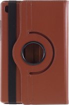 360 Rotating Case - Samsung Galaxy Tab A7 Hoesje - Bruin