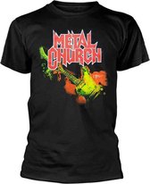 Metal Church Heren Tshirt -S- Metal Church Zwart