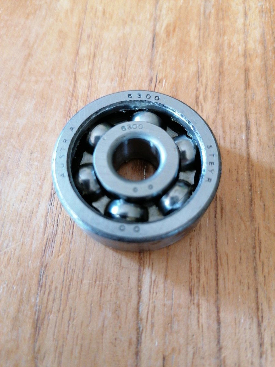 Lager 6300  Asgatdiameter d=10mm ∙ Buitendiameter D=35mm ∙ Breedte B=11mm