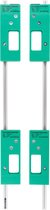 Intersteel Freesmal set t.b.v. 4 Intersteel bladscharnieren 89x89 mm