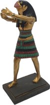 Egypte figurines décoration Horus 23 cm de haut - simulé du pharaon Toutankhamon temps statues égyptiennes matériel polyrésine | Choix ciblé