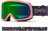 Smith Riot goggle salmon bedrock / chromapop everyday green mirror (met extra lens)