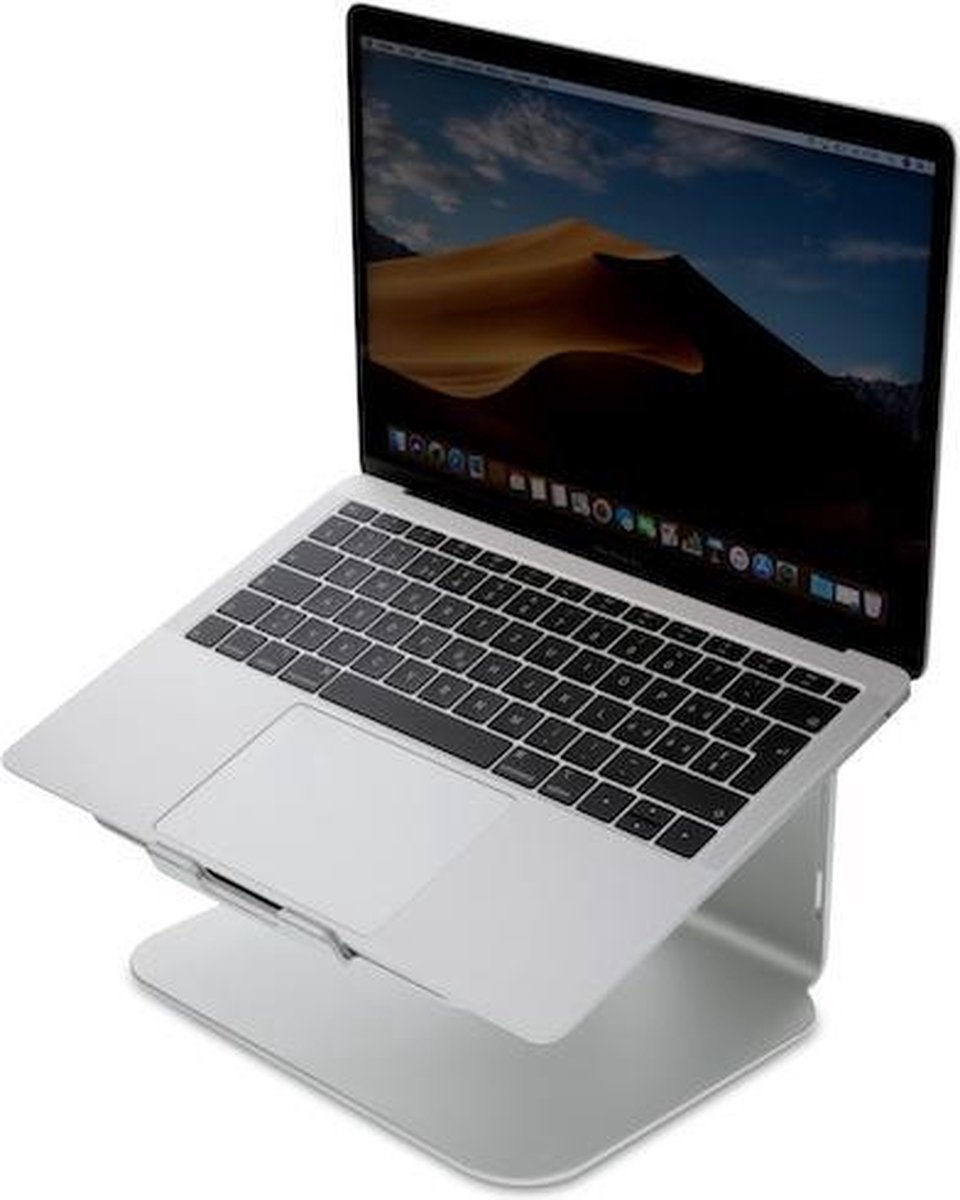 LMP - Ergonomische laptop standaard - Laptophouder - Geschikt voor 12 tot 17 inch - Aluminium - Space Grey