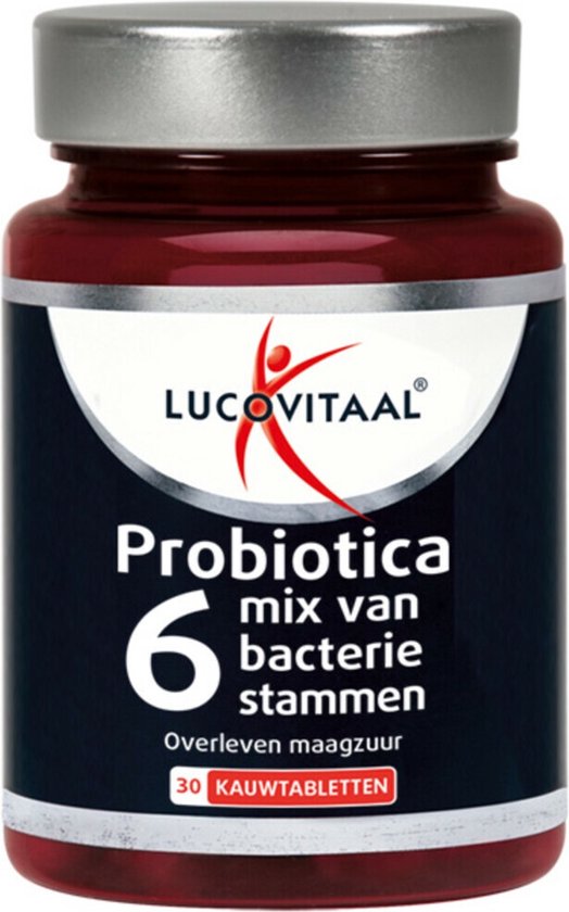 Lucovitaal Probiotica Voedingssupplement - 30 Kauwtabletten | bol.com