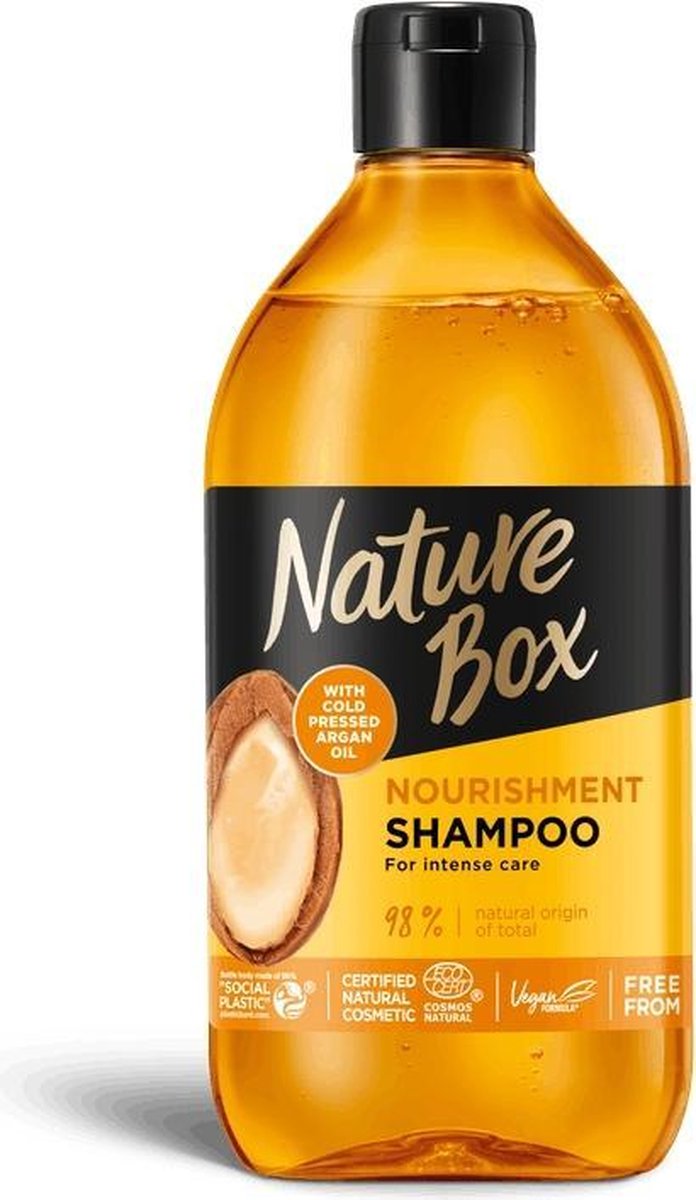 Nature Box Argan Nourishment Shampoo 385 ml - Arganolie