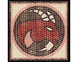 Mozaïek Sterrenbeeld Steenbok- steentjes