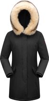 Subprime - Dames Jas winter Hina Parka - Zwart - Maat S