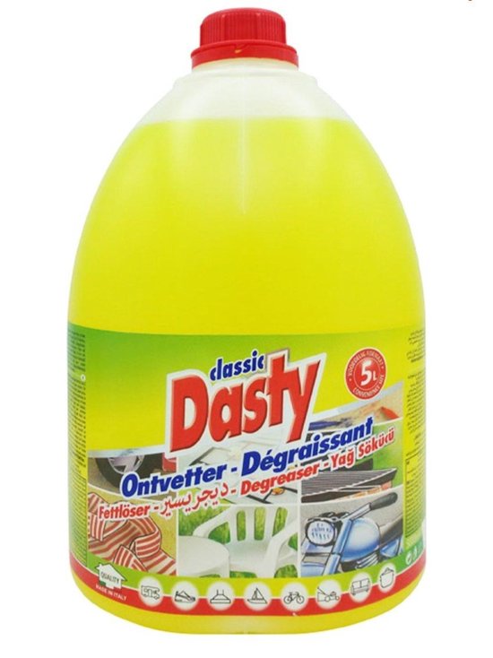Dasty, Super Ontvetter, 10 liter met 4 mondkapjes