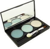 Jean D'Arcel brillant Eye Shadow Trio Oogschaduw Pallette Oogmake-up 3x1.5g - 3 light blue / zart blau