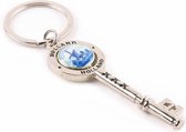 Sleutelhanger Sleutel Shiny Zilver Holland - Souvenir