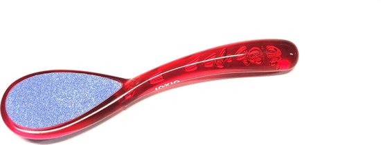 Ioxio Sparkling Touch Keramische Voetvijl - Dubbelzijdig - 21,5 cm.- Rood