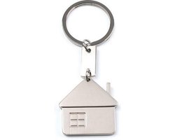 Sleutelhanger met huisje - Housewarming Cadeau – Huisje Sleutelhanger - Sleutelhanger Huisje 3,5 cm