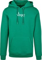 FitProWear Trui Heren - Groen - maat S - Mannen - Hoodie - Trui  - Sweater - Sporttrui - Sportkleding - Casual kleding - Trui Heren - Groene trui - Katoen / Polyester - Trui Capuch