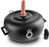 Pipedream - King Cock - Vibrating Inflatable Hot Seat - Black