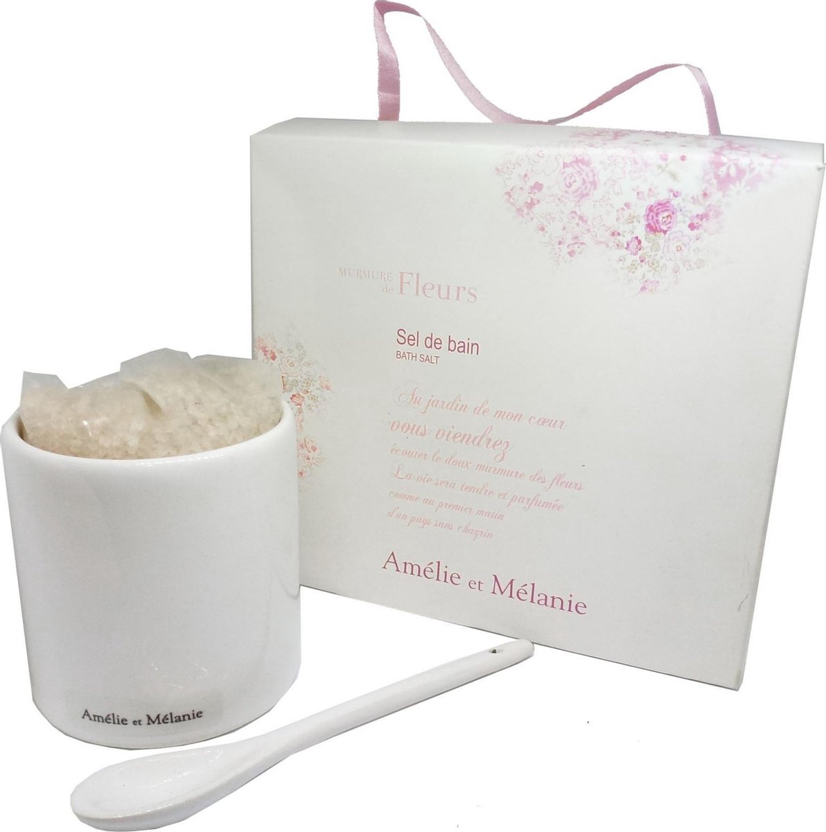 Lothantique Amelie et Melanie Murmure de Fleurs Sel de Bain - Badzout-wellnessset - 200 g
