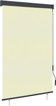 Rolgordijn voor buiten 120x250 (Incl LW led klok) - rol gordijn verduisterend - rolgordijnen