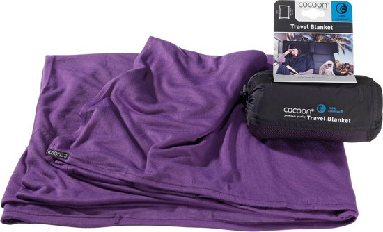 Foto: Cocoon coolmax reisdeken eggplant