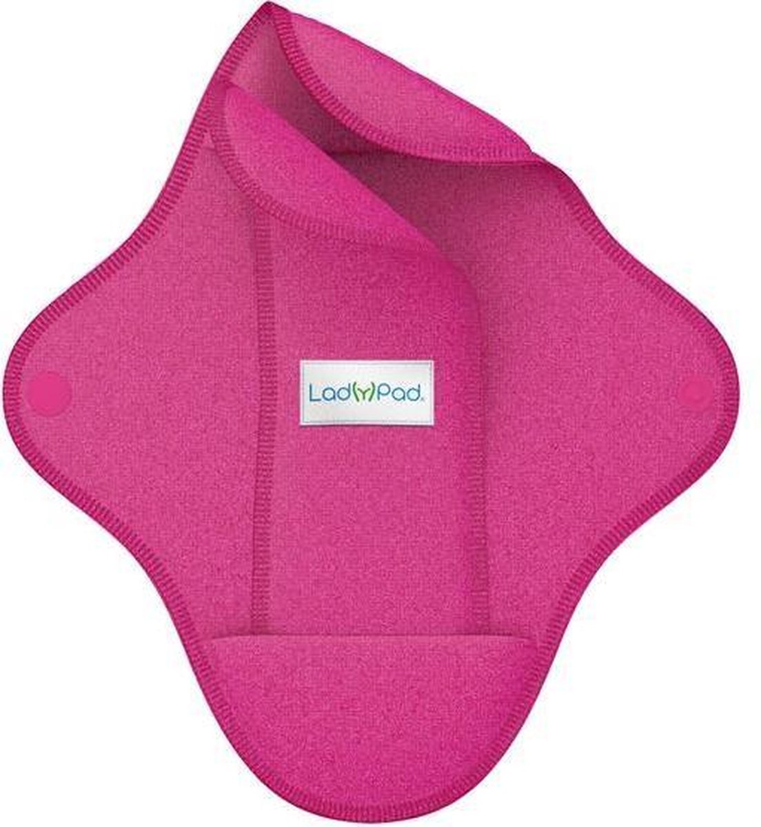 Ladypad Washable Sanitary Napkin Pad & Liner Fuchsia Size M