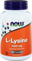 Now Foods - L-Lysine 1000 mg - Aminozuren - 100 Tabletten