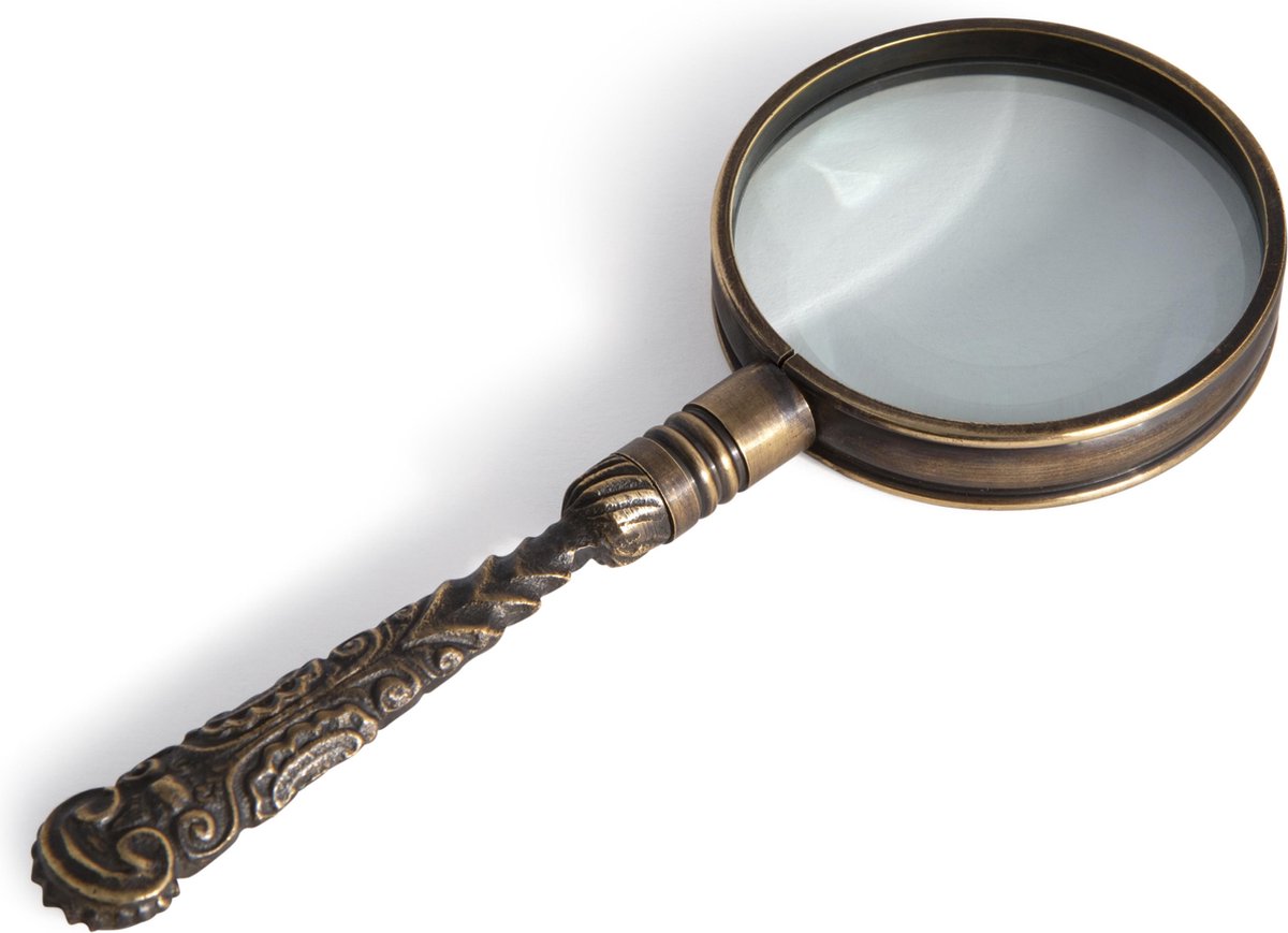 Authentic Models - Rococo - Vergrootglas - loep - 13 x 5.25 x 1 cm