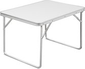 Table de jardin pliante en aluminium table de camping 80x60x68 cm
