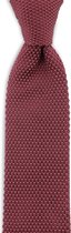 We Love Ties - Stropdas gebreid mauve - polyester