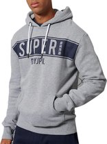 Superdry Trui - Mannen - grijs,donker blauw